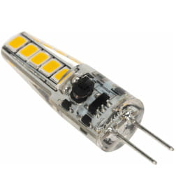 Лампа светодиодная капсульного типа JC-SILICON G4 220 В 2 Вт 4000 K нейтральный свет (силикон) REXANT 604-5010