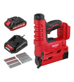 Пистолет гвоздезабивной, аккумуляторный WORTEX NG 1830 в кор. ALL1 XLT SET