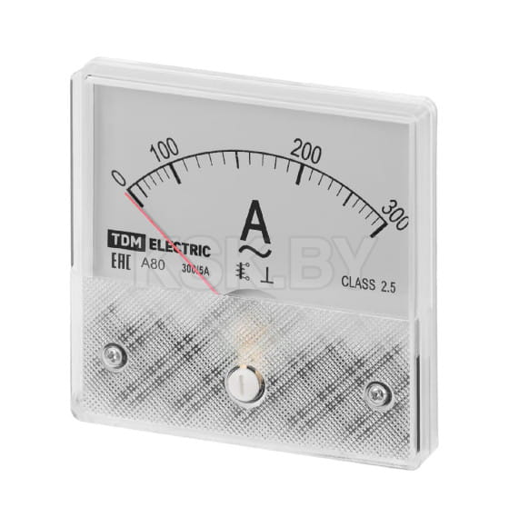 Амперметр А80Н 300А/5А-2,5 (без поверки) TDM SQ1102-0234 (SQ1102-0234) 