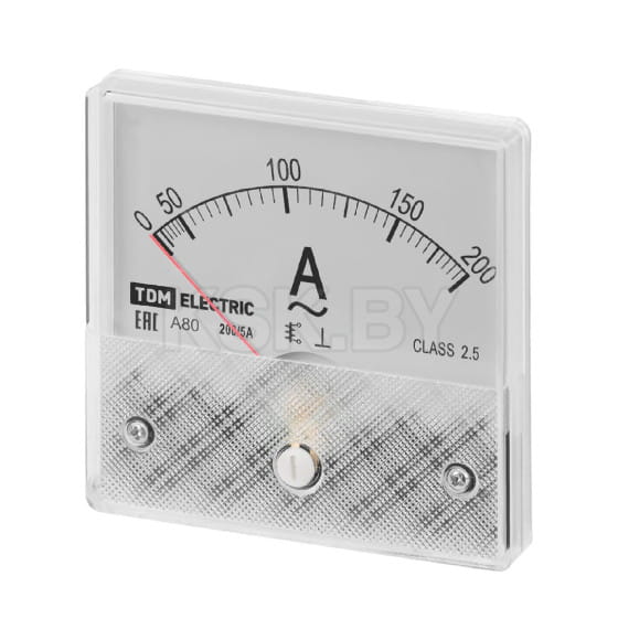 Амперметр А80Н 200А/5А-2,5 (без поверки) TDM SQ1102-0233 (SQ1102-0233) 