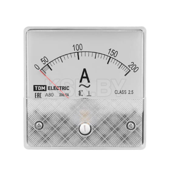 Амперметр А80Н 200А/5А-2,5 (без поверки) TDM SQ1102-0233 (SQ1102-0233) 