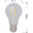 Лампа филаментная Груша A60 11.5 Вт 1380 Лм 4000K E27 прозрачная колба REXANT 604-077 (604-077) 