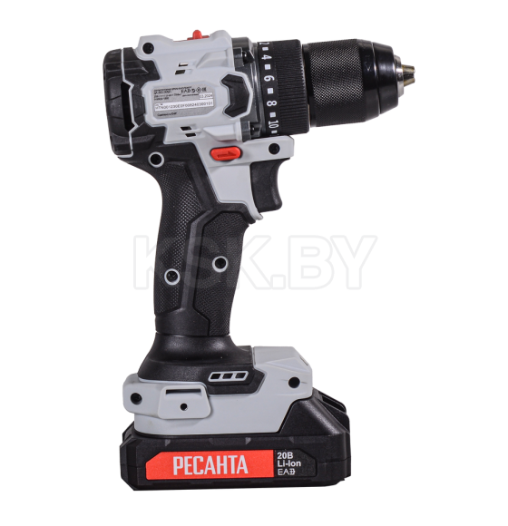 Дрель-шуруповерт аккумуляторная Ресанта ДА-20-2ЛК-БП (75/14/15) 