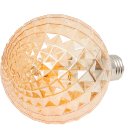 Лампа светодиодная LED-GL95СR-deco gold 11Вт 230В E27 3000K 1040Лм кристалл золотистая IN HOME 4690612056067