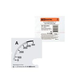 Шкала Ш96 400/5А-1,5 (для А96 Х/5А) TDM SQ1102-2018