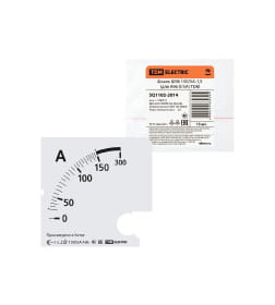 Шкала Ш96 150/5А-1,5 (для А96 Х/5А) TDM SQ1102-2014