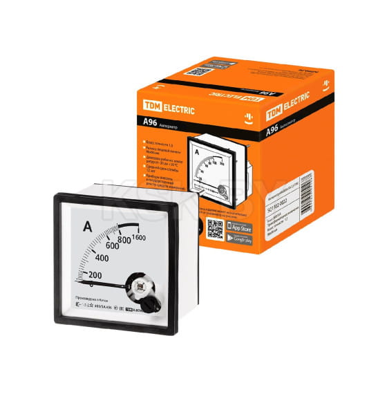 Амперметр А96 800А/5А-1,5 TDM SQ1102-0022 (SQ1102-0022) 