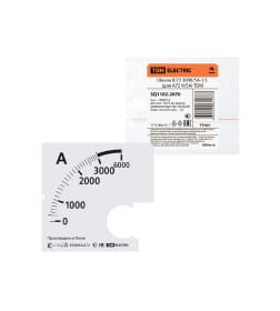 Шкала Ш72 3000/5А-1,5 (для А72 Х/5А) TDM SQ1102-2070