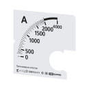 Шкала Ш72 2000/5А-1,5 (для А72 Х/5А) TDM SQ1102-2068 (SQ1102-2068) 