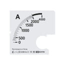 Шкала Ш72 2000/5А-1,5 (для А72 Х/5А) TDM SQ1102-2068 (SQ1102-2068) 