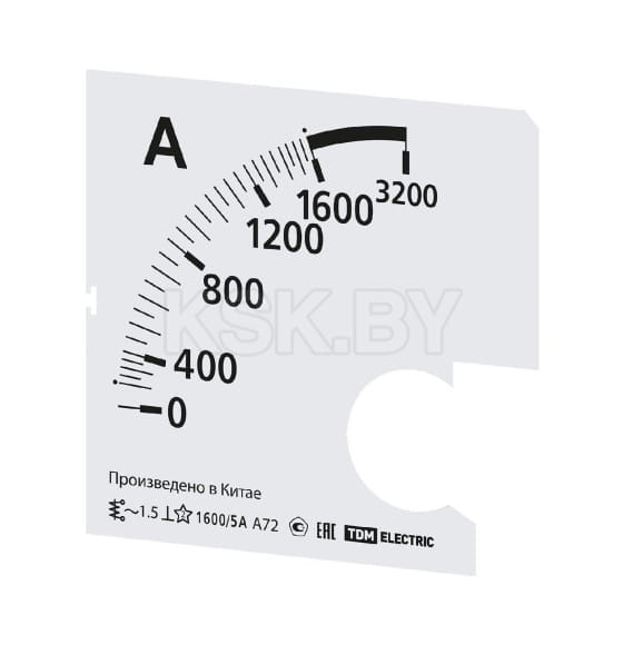 Шкала Ш72 1600/5А-1,5 (для А72 Х/5А) TDM SQ1102-2083 (SQ1102-2083) 