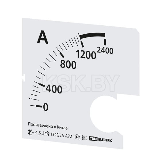 Шкала Ш72 1200/5А-1,5 (для А72 Х/5А) TDM SQ1102-2066 (SQ1102-2066) 