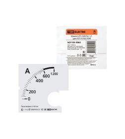 Шкала Ш72 600/5А-1,5 (для А72 Х/5А) TDM SQ1102-2062