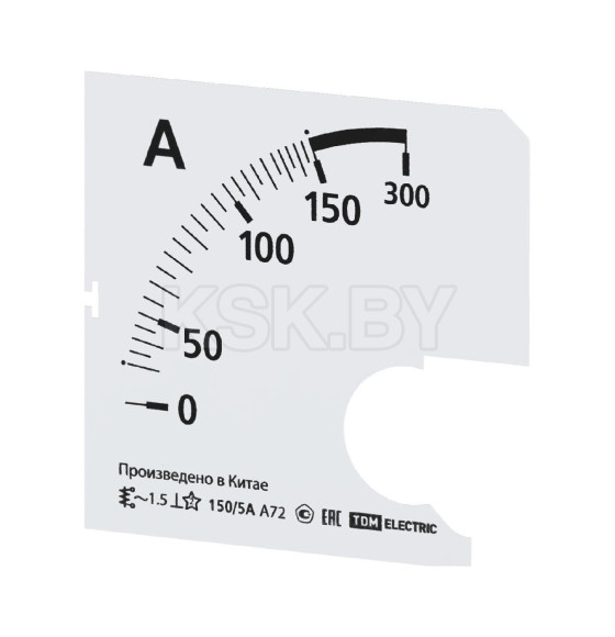 Шкала Ш72 150/5А-1,5 (для А72 Х/5А) TDM SQ1102-2056 (SQ1102-2056) 