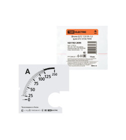 Шкала Ш72 125/5А-1,5 (для А72 Х/5А) TDM SQ1102-2055