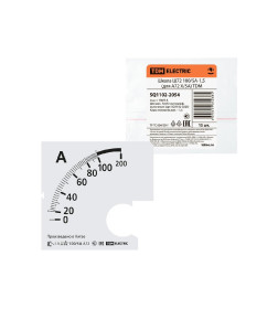 Шкала Ш72 100/5А-1,5 (для А72 Х/5А) TDM SQ1102-2054