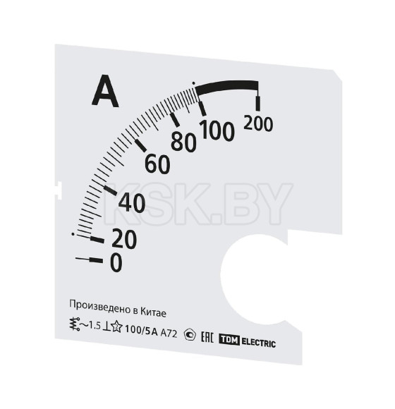 Шкала Ш72 100/5А-1,5 (для А72 Х/5А) TDM SQ1102-2054 (SQ1102-2054) 