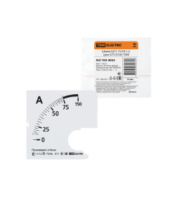 Шкала Ш72 75/5А-1,5 (для А72 Х/5А) TDM SQ1102-2052