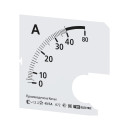 Шкала Ш72 40/5А-1,5 (для А72 Х/5А) TDM SQ1102-2049 (SQ1102-2049) 