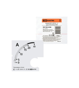 Шкала Ш72 20/5А-1,5 (для А72 Х/5А) TDM SQ1102-2046
