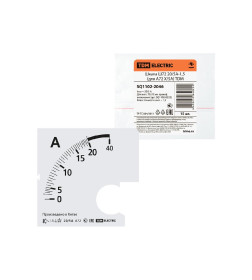 Шкала Ш72 20/5А-1,5 (для А72 Х/5А) TDM SQ1102-2046