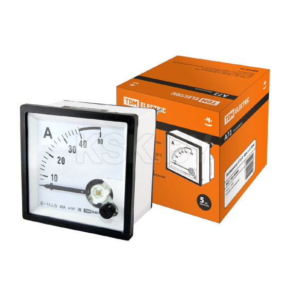 Амперметр А72П 40А-1,5 TDM SQ1102-0080 (SQ1102-0080) 