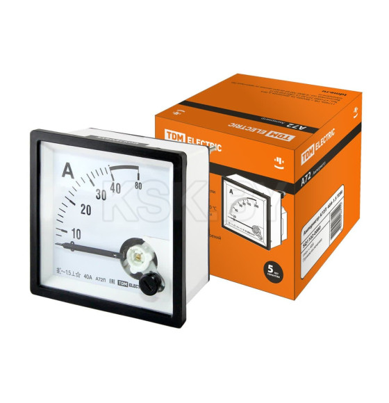 Амперметр А72П 40А-1,5 TDM SQ1102-0080 (SQ1102-0080) 
