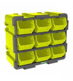 Система хранения 380х170х320 мм (9 выдвижных ящиков) DYLLU DTTB8330