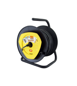 Удлинитель на катушке силовой с 1 выносной розеткой, 20 м, с/з, ПВС 2200 Вт TDM народный SQ1307-0411