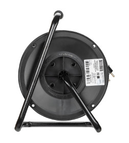 Удлинитель на катушке силовой 4 гнезда, 50 м, б/з, ПВС 4000 Вт TDM народный SQ1307-0545