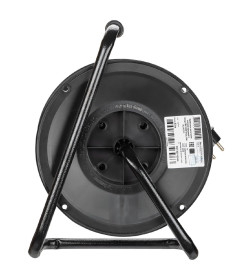 Удлинитель на катушке силовой 4 гнезда, 40 м, б/з, ПВС 4000 Вт TDM народный SQ1307-0544