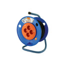 Удлинитель на катушке силовой 4 гнезда, 30 м, с/з, ПВС 2200 Вт TDM народный SQ1307-0512 (SQ1307-0512) 