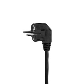 Шнур сетевой с вилкой ПВС 3x1,5 мм² 3 м с/з (черный) TDM SQ1305-0187