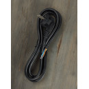 Шнур сетевой с вилкой ПВС 3x1,5 мм² 5 м с/з (черный) TDM SQ1305-0188 (SQ1305-0188) 