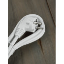 Шнур сетевой с вилкой ПВС 3х1,5 мм² 1,5 м с/з (белый) TDM SQ1305-0175 (SQ1305-0175) 