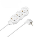 Удлинитель 3 гнезда, 10 м, с/з, с з/ш, ПВС 3х1,5 мм2, 16 А, 250 В, 3700 Вт TDM "Люкс" SQ1303-4058 (SQ1303-4058) 