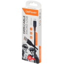 Кабель USB - microUSB 1.0 м 2.4A ПВХ (черный) GoPower GP01M 00-00018564 (00-00018564) 