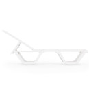 Шезлонг 1980х620х320мм Солярис (белый) М8861 (М8861) 