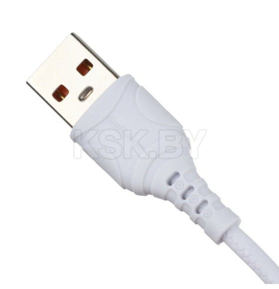 Кабель USB - Type-C 2.4A ПВХ (белый) GoPower GP06T 00-00022781 (00-00022781) 
