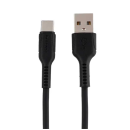 Кабель USB - Type-C 3.0A (силикон черный) GoPower GP21T 00-00028374 (00-00028374) 