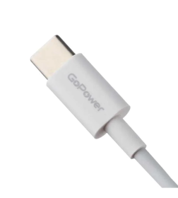 Кабель Type-C - Type-C 100W (белый) GoPower GP10TT-100W 00-00022802