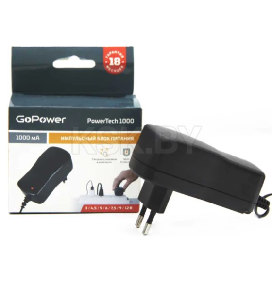 Блок питания универсальный импульсный GoPower PowerTech 1000 00-00015335 (00-00015335) 