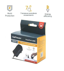 Блок питания универсальный импульсный GoPower PowerTech 1000 00-00015335