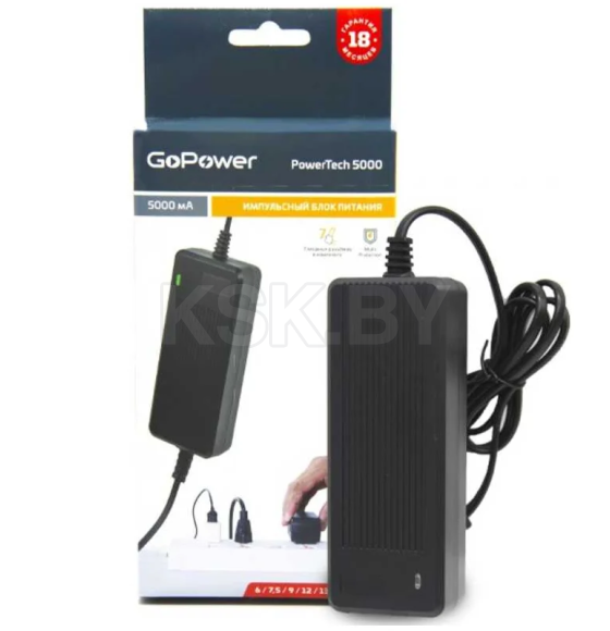 Блок питания универсальный импульсный GoPower PowerTech 5000 00-00015339 (00-00015339) 