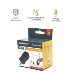 Блок питания универсальный импульсный GoPower PowerTech 500 00-00015334