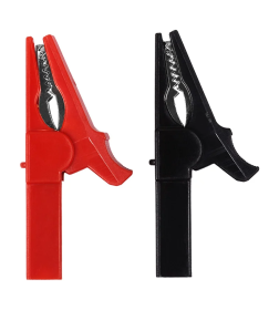 Зажим "крокодил" для тестера 15А 53 мм гнездо banana REXANT 16-0033