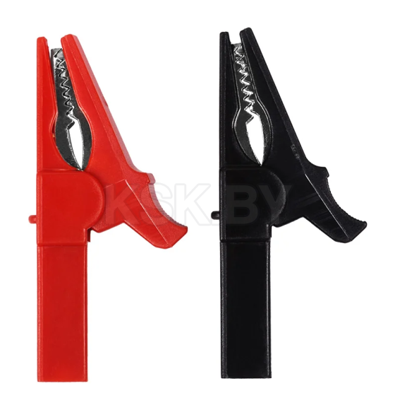 Зажим "крокодил" для тестера 15А 53 мм гнездо banana REXANT 16-0033 (16-0033) 