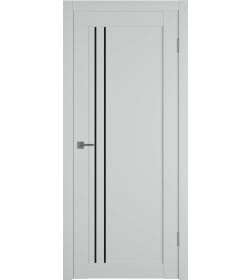 Дверное полотно Emalex E33 Steel,black gloss 2000х800х35мм