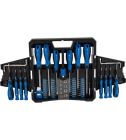 Набор отверток, бит и головок (63 предмета) HOEGERT HT1S105