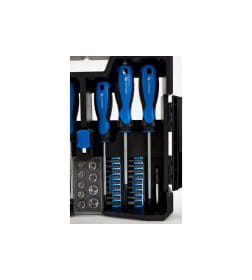 Набор отверток, бит и головок (63 предмета) HOEGERT HT1S105